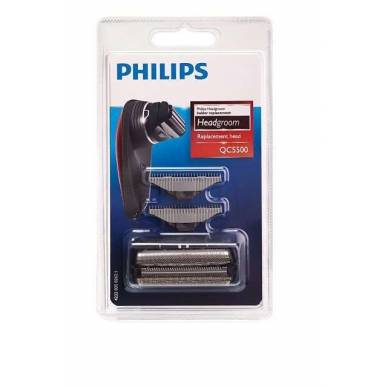 Conjunto de lâminas e pentes para aparador de cabelo Philips QC5500, QS6160.