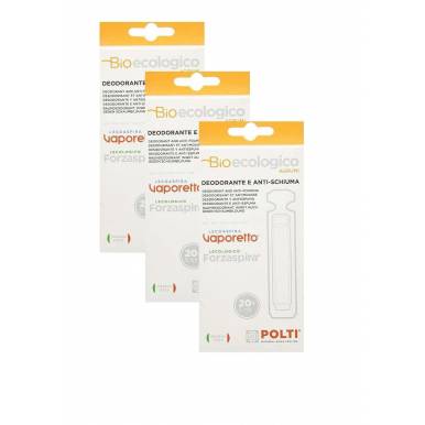 OFERTA: Pacote 3 Bioecológico com Aroma a Cítricos. Antiespumante, desodorante Vaporetto Lecoaspira Polti.