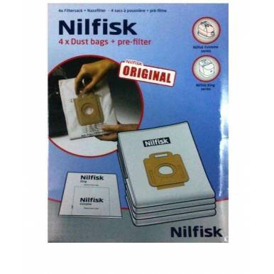 Bolsas originais para aspirador Nilfisk modelo King