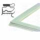 Weatherstripping, Placa da Porta do Refrigerador BALAY mede 580 X 1100 mm BALAY - 2