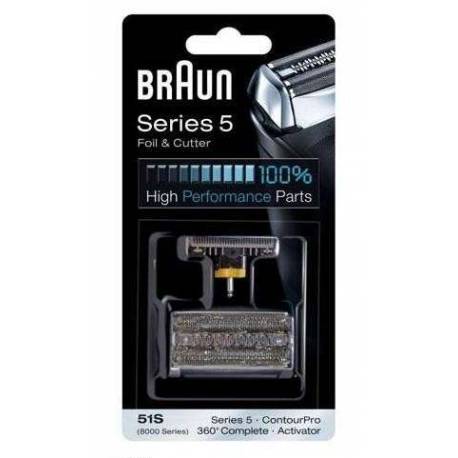 Combi Pack Cabezal Afeitado Braun Combi Series 5 51S Activator Serie 8000 BRAUN - 1