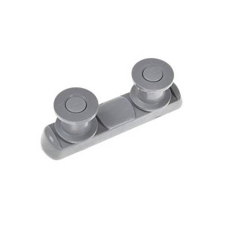 Rolo Duplo para Cesto Superior de Máquina de Lavar Louça FAGOR 2LF454X926010530 EDESA 1LJE-0210 y otros modelos FAGOR - 1