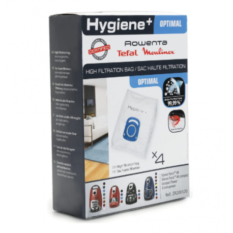 Hygi ne Sac pour Aspirateur Rowenta Silence Force et Autres