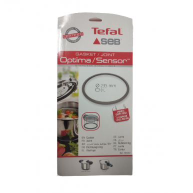 Joint ORIGINAL pour la cocotte Tefal Sensor / Tefal Optima 8L TEFAL - 1