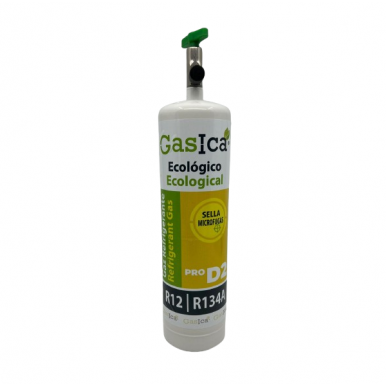 Recarga GASICA de Gas Ecológico D2 PRO 400gr UNIVERSAL - 1