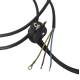 Cable conexión schuko negro 3 hilos 2 metros UNIVERSAL - 2