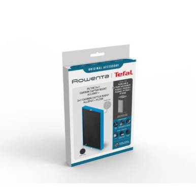 Filtre 2 en 1 Carbó Captur Boost Allergy + Rowenta XD7231E0. ROWENTA - 1